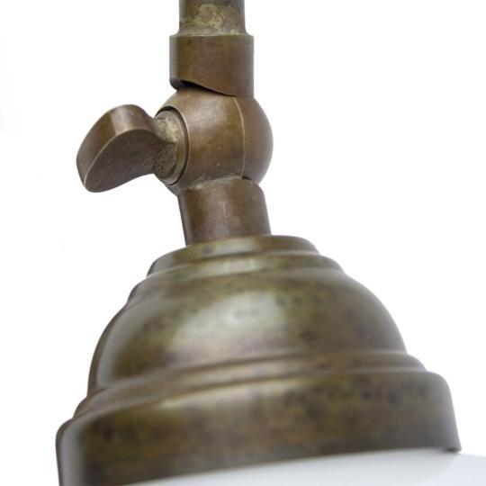 medena sklenna elegantna mediteranska nastavitelna lampa svietidlo vidiecke osvetlenie rustikalne vintage muranske sklo mediteransky vintage biele keramicke obyvacka kuchyna jedalen spalna spalna.jpg